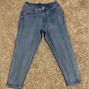 SHEIN SXY Plus High Waist Skinny Jeans